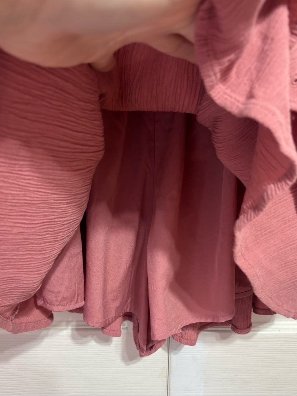 Hollister Dusty Rose Eyelet Mini Dress - Picture 3 of 6